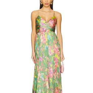 Astr Multicolor Floral Maxi Dress
